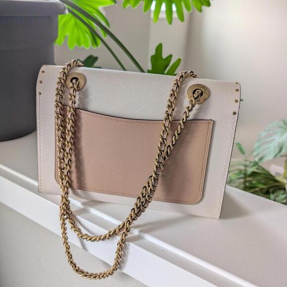 Coach Parker Snakeskin Leather Pre-owned Purse Good Condition 53344 Bag Handbag - Picture 3 of 9